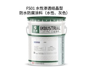 FS01 水性渗透结晶型防水防腐涂料（水性、灰色）