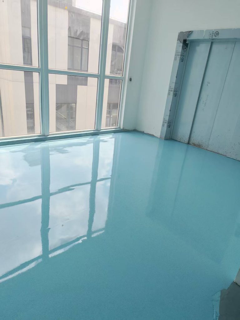 环氧自流平地坪漆 洁净车间无尘地面施工案例(images 4)